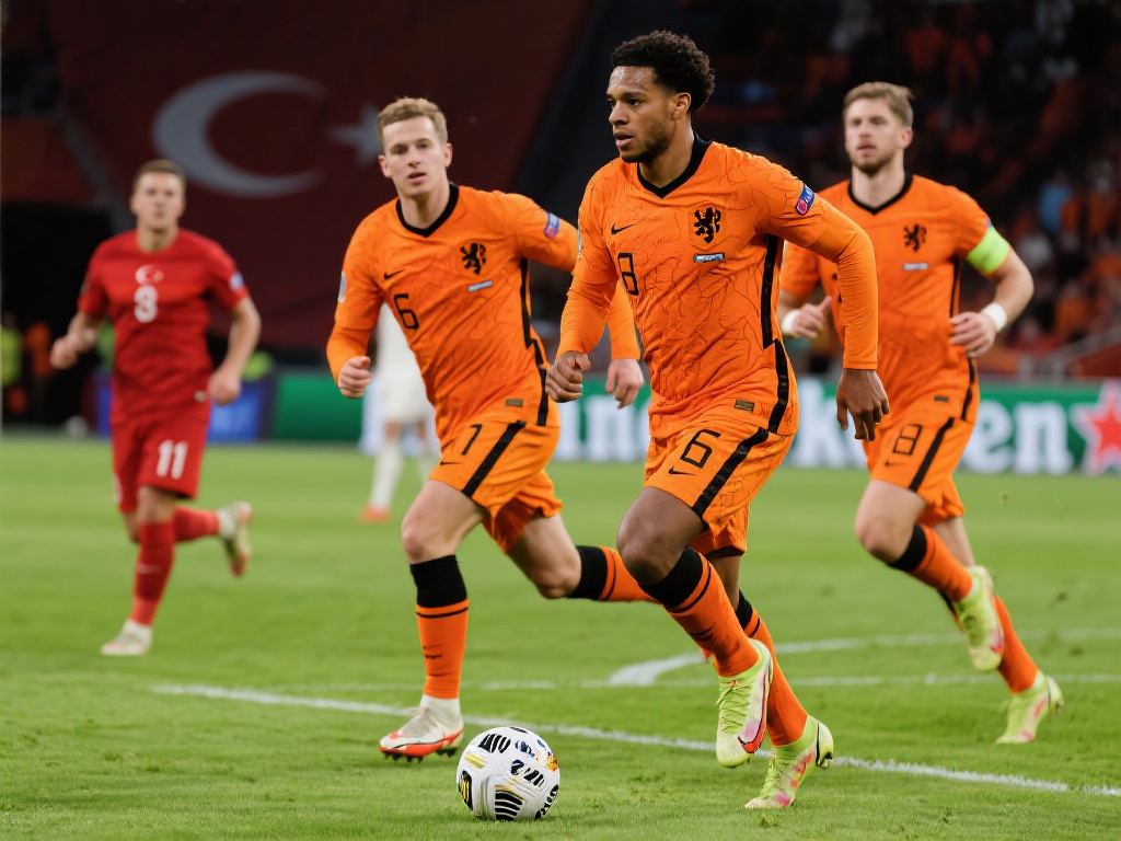 回顾两队的上一次交锋，荷兰队的强势发挥尤