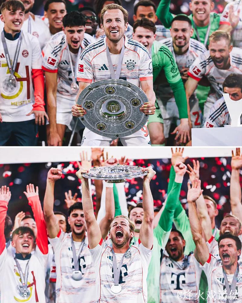 凯恩戴帽助拜仁狂胜，德甲积分榜霸气领跑